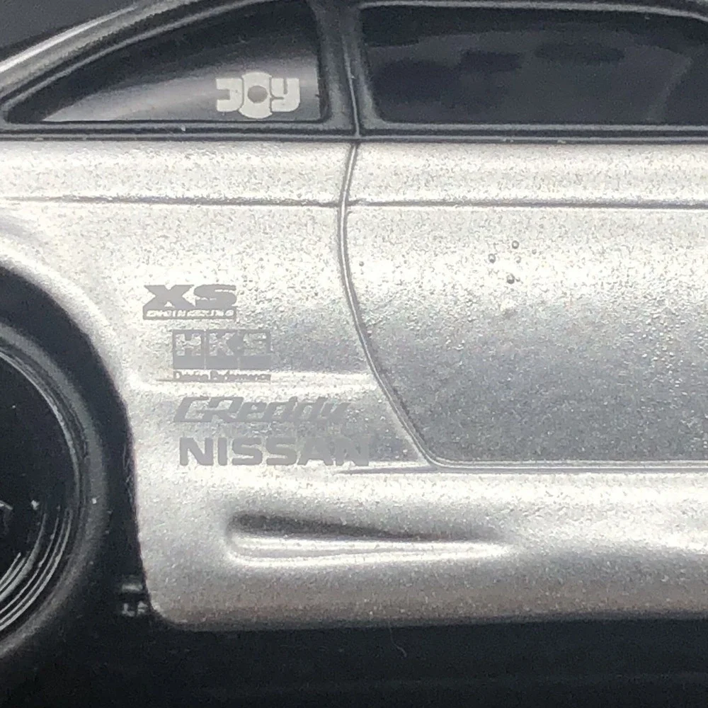 Jada Dub City 1998 '98 Nissan 240SX S-14 Car Silver‎ Diecast 1/64 Rubber Tires